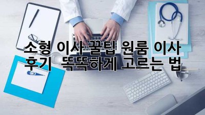 소형 이사 꿀팁🍯 원룸 이사 후기 & 똑똑하게 고르는 법